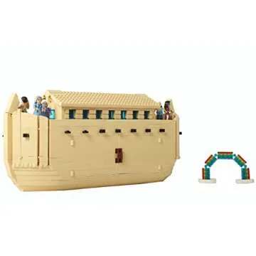 Noah's Ark Building Block Set for Kids and Adults