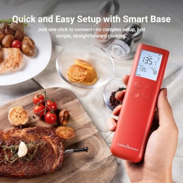 ThermoMaven Wireless Meat Thermometer with WiFi Range