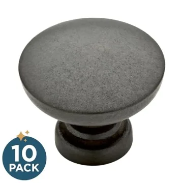Franklin Brass Fulton 10-Pack Soft Iron Cabinet Knobs