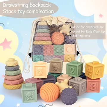 Innovative 21PCS Montessori Baby Toy Set for 6 Months+