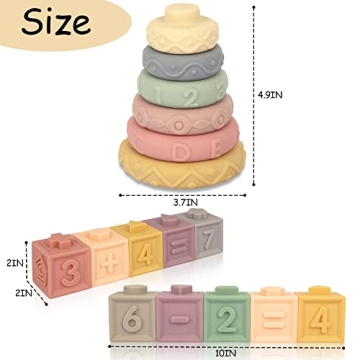 Innovative 21PCS Montessori Baby Toy Set for 6 Months+