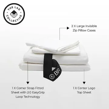 Lad Collective 2.0 Comfortable Cotton Sheet Set for Easy Use