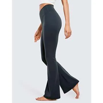 Stylish CRZ YOGA Butterluxe Flare Leggings for Women