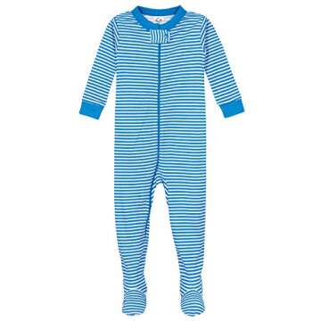 Gerber Baby Boys' 4-Pack Footed Pajamas, Dinosaurs Space Grey, 18 Months