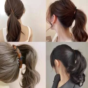 ROYHOO 20PCS Banana Hair Clips Stylish & Durable Hair Holders