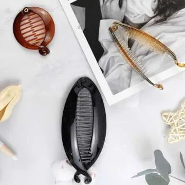 ROYHOO 20PCS Banana Hair Clips Stylish & Durable Hair Holders