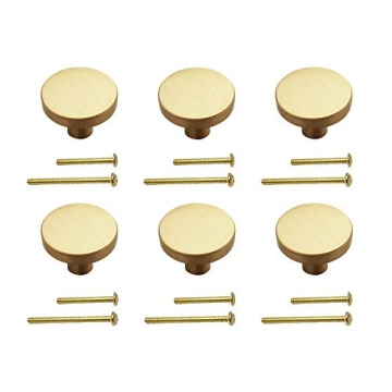 Tokatuker Solid Brass Cabinet Knobs - Elegant & Durable