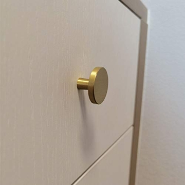 Tokatuker Solid Brass Cabinet Knobs - Elegant & Durable