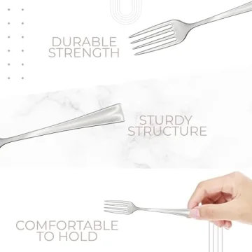 Exquisite Plastic Mini Forks 100CT Premium Quality Silverware Silver Look Alike Heavy Duty Plastic Tasting Dessert Forks