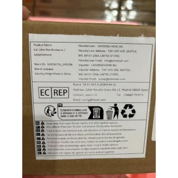 Stylish Unipaws Cat Litter Box Enclosure for Your Home