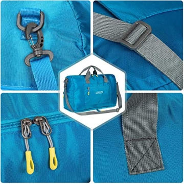 G4Free Foldable Small Duffle Bag for Travel and Gym