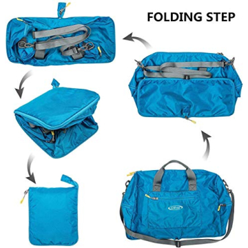 G4Free Foldable Small Duffle Bag for Travel and Gym