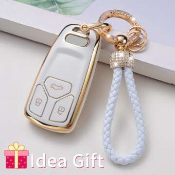 Stylish Gematay Audi Key Fob Cover for Ultimate Protection