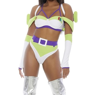 Forplay Women's To Infinity Sexy Astronaut Movie Character Costume - S/M