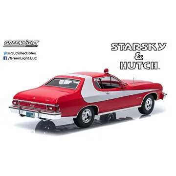 Greenlight 1976 Ford Gran Torino Starsky and Hutch TV Series Diecast Model Car