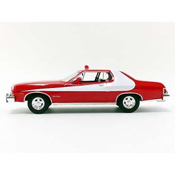 Greenlight 1976 Ford Gran Torino Starsky and Hutch (TV Series 1975-79) 1/18 Diecast Model Car