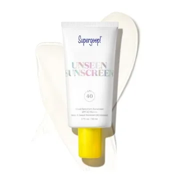 Supergoop! Unseen Sunscreen - SPF 40 - Invisible, Broad Spectrum Face Sunscreen + Makeup-Gripping Pr...