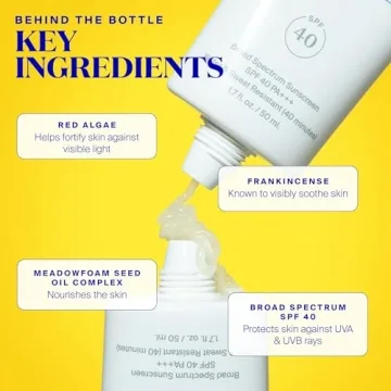 Supergoop! Unseen Sunscreen - SPF 40 - Invisible, Broad Spectrum Face Sunscreen + Makeup-Gripping Primer - Weightless, Scentless, Oil Free - For All Skin Types & Skin Tones - 1.7 fl oz