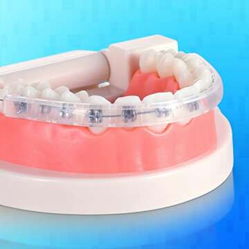 Obrush Comfort Covers for Braces - Orthodontic Mouth Guard, Lip Protector, Wax Alternative, Lip Shield for Brackets
