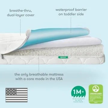 Newton Washable Ultra-Breathable Crib Mattress for Infants Toddlers