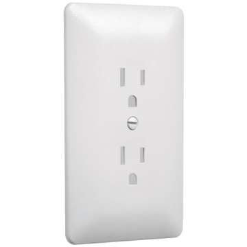 Taymac 2000W Masque 1-Gang Paintable Outlet Cover