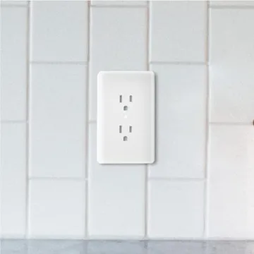 Taymac 2000W Masque 1-Gang Paintable Outlet Cover