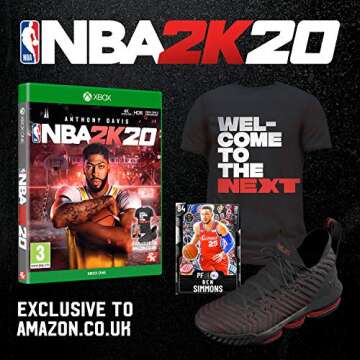 NBA 2K20 with Amazon Exclusive DLC for Xbox One - Experience Unmatched Basketball Action!