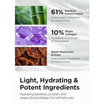 Bewants Eye Roller with Serum Made with Bamboo Water, Eye Serum for Puffiness and Bags Under Eyes, Under eye roller for dark circles, Dark Eyes Circle Treatment