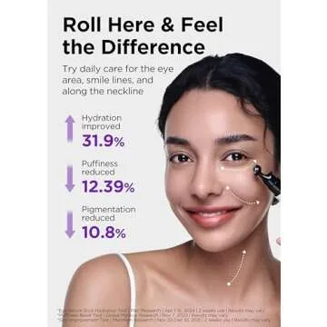 Bewants Eye Roller with Serum Made with Bamboo Water, Eye Serum for Puffiness and Bags Under Eyes, Under eye roller for dark circles, Dark Eyes Circle Treatment