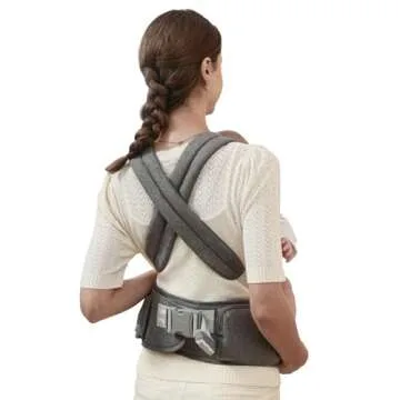 SUNVENO Baby Hipseat Ergonomic Baby Carrier Soft Cotton 6 in 1 Safety Infant Newborn Hip Seat for Home, Outdoor, Travel, 6-36 Months Babies Girls and Boys, Grey