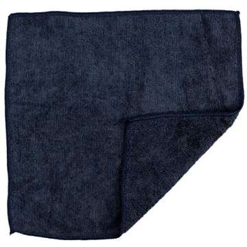 Dry Rite Best Magic Microfiber Cloth - Professional Series Cleaning Towels for Home, Kitchen, Bath, TV, Glass, Auto, Non-Abrasive, Ultra Absorbent, Streak-Free, Reusable, Washable, Wet/Dry - 12"x12"