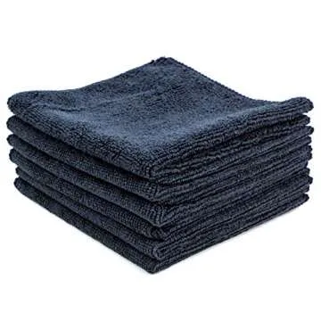Dry Rite Best Magic Microfiber Cloth - Professional Series Cleaning Towels for Home, Kitchen, Bath, TV, Glass, Auto, Non-Abrasive, Ultra Absorbent, Streak-Free, Reusable, Washable, Wet/Dry - 12"x12"
