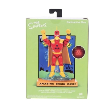 The Simpsons Premium Radioactive Man Action Figure 5 inches