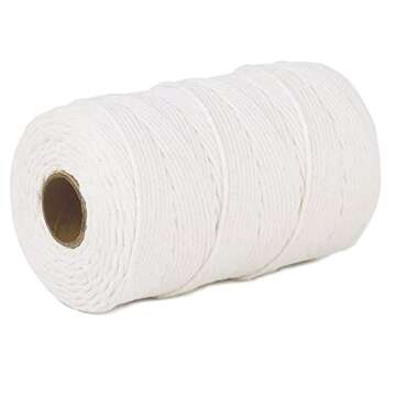 PerkHomy Cotton Butchers Twine String 500 Feet 2mm Twine for Cooking Food Safe Crafts Bakers Kitchen...