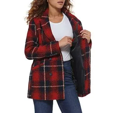 Levi's Wool Blend Double Breasted Blazer for Women
