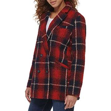 Levi's Wool Blend Double Breasted Blazer for Women