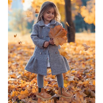 DADAWEN Waterproof Chelsea Boots for Kids - Stylish & Comfortable