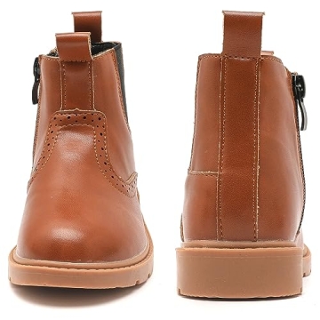 DADAWEN Waterproof Chelsea Boots for Kids - Stylish & Comfortable