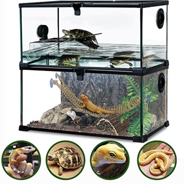 HERCOCCI Reptile Tank Jungle Vines Hammock for Exotic Pets