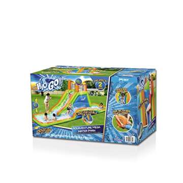 Bestway H2OGO! Aquaventure Kids Inflatable Water Park | Inflatable Slide and Pool