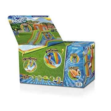 Bestway H2OGO! Aquaventure Kids Inflatable Water Park | Inflatable Slide and Pool