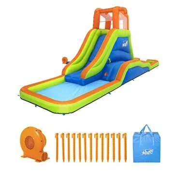 Bestway H2OGO! Aquaventure Kids Inflatable Water Park | Inflatable Slide and Pool
