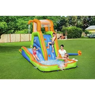 Bestway H2OGO! Aquaventure Kids Inflatable Water Park | Inflatable Slide and Pool