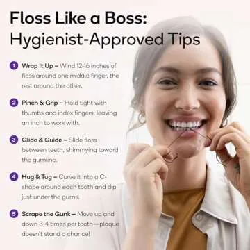 BURST Expanding Dental Floss for Ultimate Plaque Control