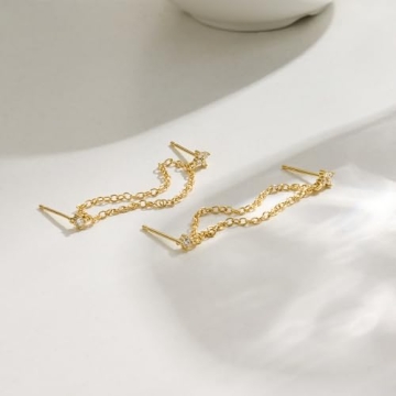 Styling Elegance with Freekiss Gold Chain Earrings