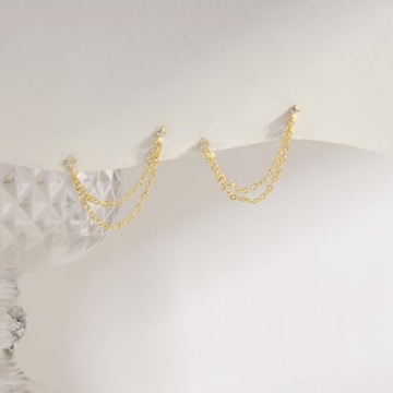 Styling Elegance with Freekiss Gold Chain Earrings
