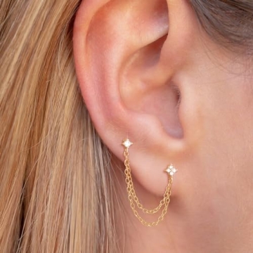 Styling Elegance with Freekiss Gold Chain Earrings