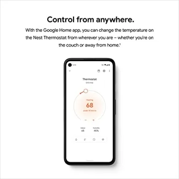 Google Nest Smart Thermostat - Energy Efficient Control