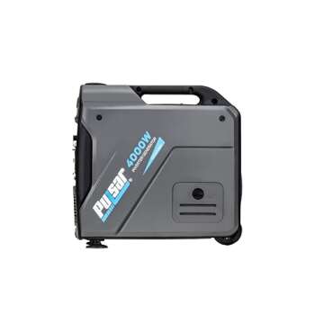 Pulsar Products GX400BN, 4000W Portable Ultra-Quiet Dual Fuel & Parallel Capability, RV-Ready, Handle & Wheels, with CO