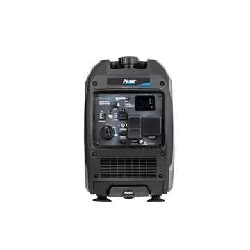 Pulsar Products GX400BN, 4000W Portable Ultra-Quiet Dual Fuel & Parallel Capability, RV-Ready, Handle & Wheels, with CO